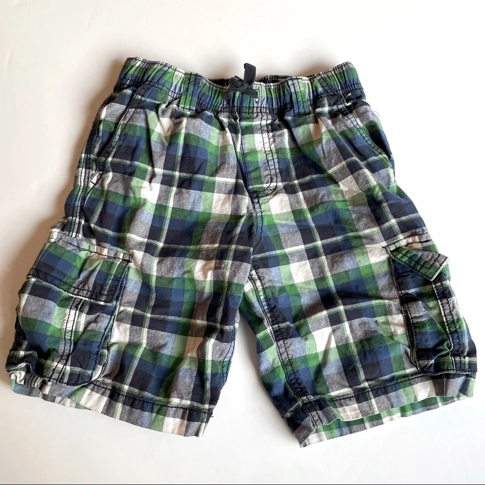 Gymboree Plaid Cargo Shorts